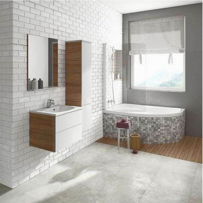 Акриловая ванна Ravak Rosa II 160x105 L CM21000000 без гидромассажа