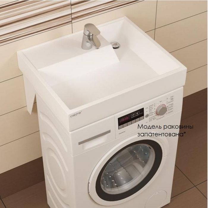 Раковина СанТа Юпитер 60 900117 на стиральную машину Белая