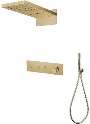 Душевая система Boheme Fusion 130-G Золото