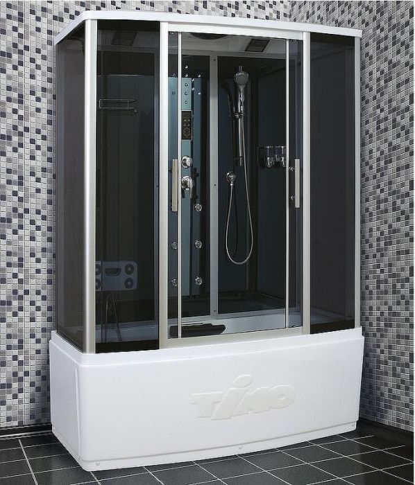 Душевой бокс Timo Standart 140x88 T-1140 с гидромассажем