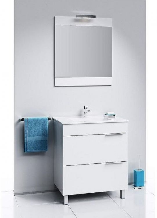 Тумба под раковину Aqwella Бриг 75 Br.01.07/2/W Белый