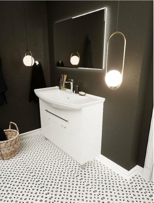 Тумба под раковину 1MarKa Lina Classic New 105Н У94491 Белый глянец