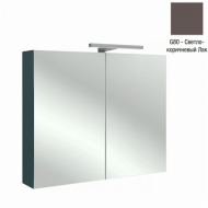 Зеркальный шкаф Jacob Delafon 80 см EB796RU-G80, светло-коричневый