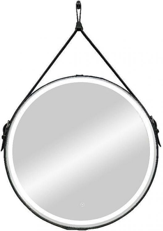 Зеркало Континент Millenium D 800 ЗЛП1798 с подсветкой Черное с сенсорным выключателем