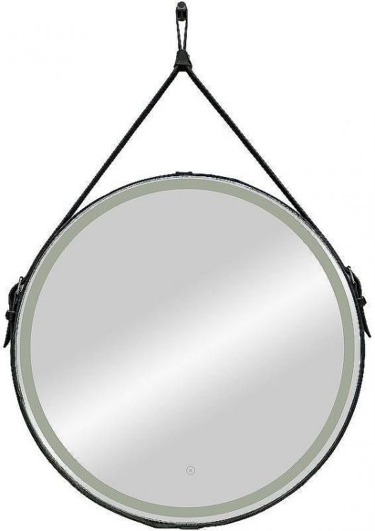 Зеркало Континент Millenium D 800 ЗЛП1798 с подсветкой Черное с сенсорным выключателем