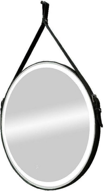 Зеркало Континент Millenium D 800 ЗЛП1798 с подсветкой Черное с сенсорным выключателем