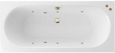 Акриловая ванна Excellent Oceana 160x75 WAEX.OCE16.SOFT.BR с гидромассажем