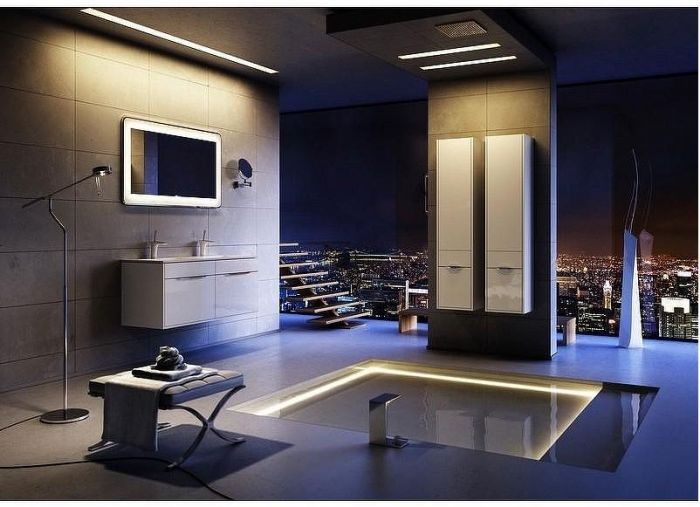 Зеркало Aqwella 5 Stars Malaga 120 Mal.02.12 Белый