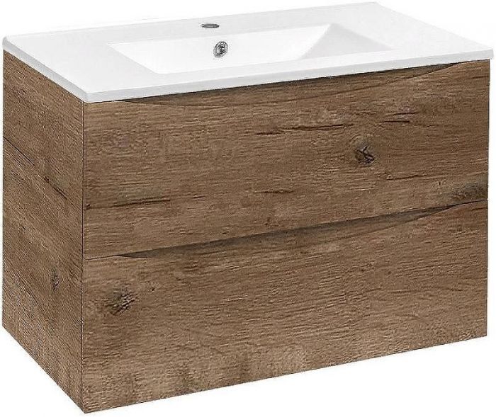 Тумба под раковину Vincea Mia 75 VMC-2MA750VO подвесная V.Oak