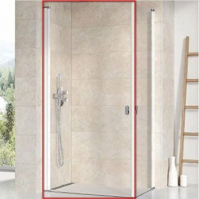 Душевая дверь Ravak Chrome CRV1-80 1QV40101Z1 профиль Белый стекло Transparent