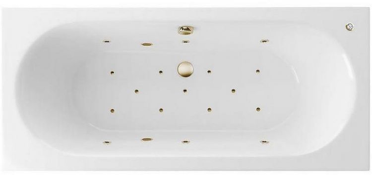 Акриловая ванна Excellent Oceana 180x80 WAEX.OCE18.RELAX.BR с гидромассажем