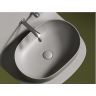 Умывальник CERAMICANOVA Element чаша накладная овальная (цвет Антрацит Матовый) CN6047MH
