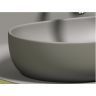 Умывальник CERAMICANOVA Element чаша накладная овальная (цвет Антрацит Матовый) CN6047MH