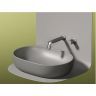 Умывальник CERAMICANOVA Element чаша накладная овальная (цвет Антрацит Матовый) CN6047MH