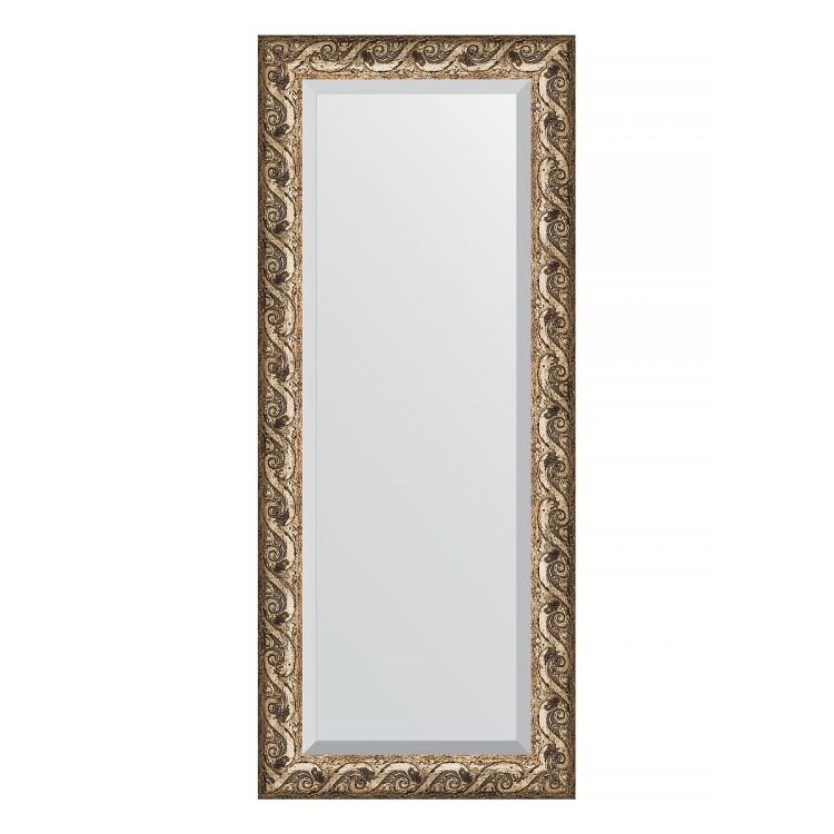 Зеркало EVOFORM  EXCLUSIVE BY 1269 61x146 фреска 84 мм с фацетом в багетной раме