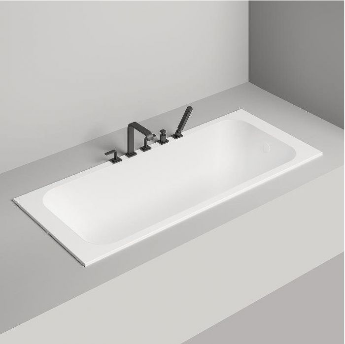 Ванна из искусственного камня Salini Orlanda 180х80 102012G Белая глянцевая