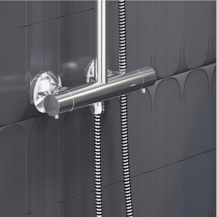 Душевая система Damixa Jupiter 977800000 с термостатом Хром