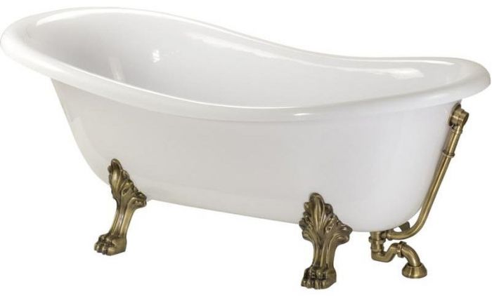 Ванна из искусственного камня Veragio Markiza 185x82 30252 без гидромассажа