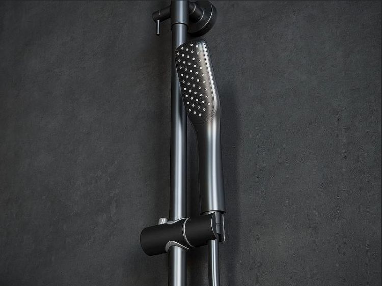 Душевая система Laguraty 7000 Черная