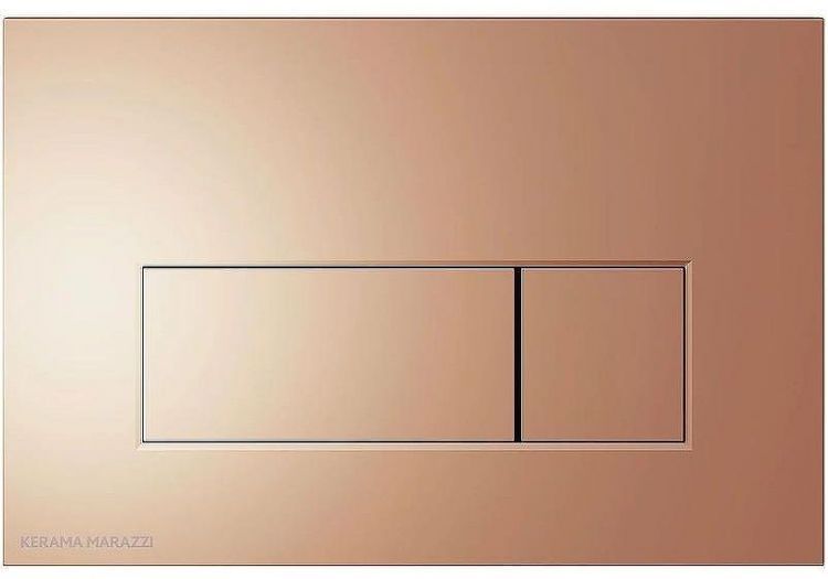 Клавиша смыва Kerama Marazzi FPS.A.RGM Розовое золото матовое