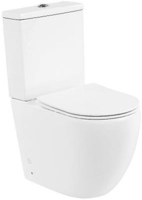 Унитаз компакт BelBagno Amanda BB051CPR/BB051SC без бачка с сиденьем Микролифт