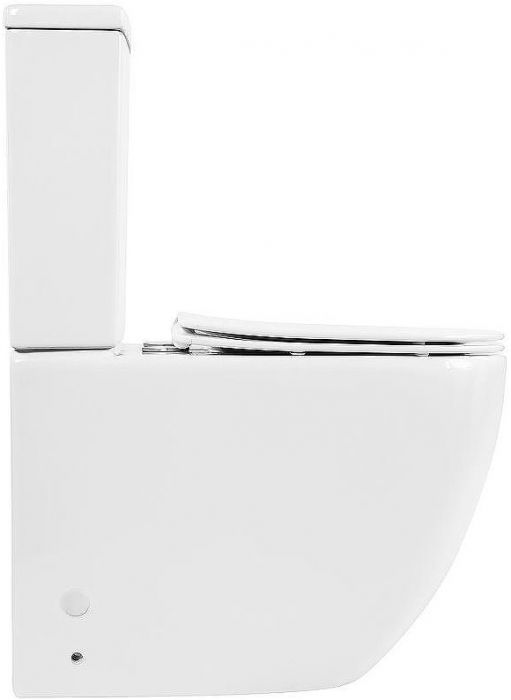 Унитаз компакт BelBagno Amanda BB051CPR/BB051SC без бачка с сиденьем Микролифт
