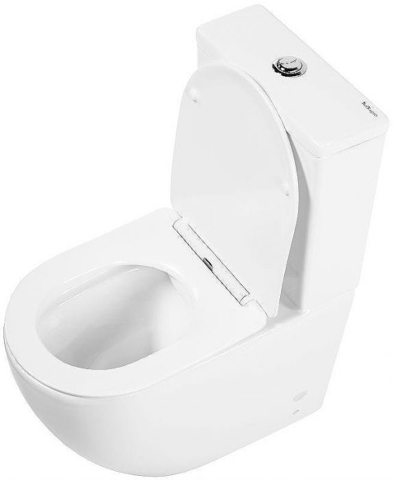 Унитаз компакт BelBagno Amanda BB051CPR/BB051SC без бачка с сиденьем Микролифт