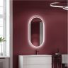 Зеркало SANCOS с подсветкой Oval 550х1050 мм, OV55F