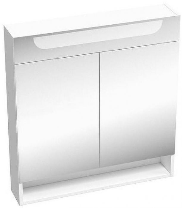 Зеркальный шкаф Ravak MC Classic II 70 X000001470 с подсветкой Белый глянцевый