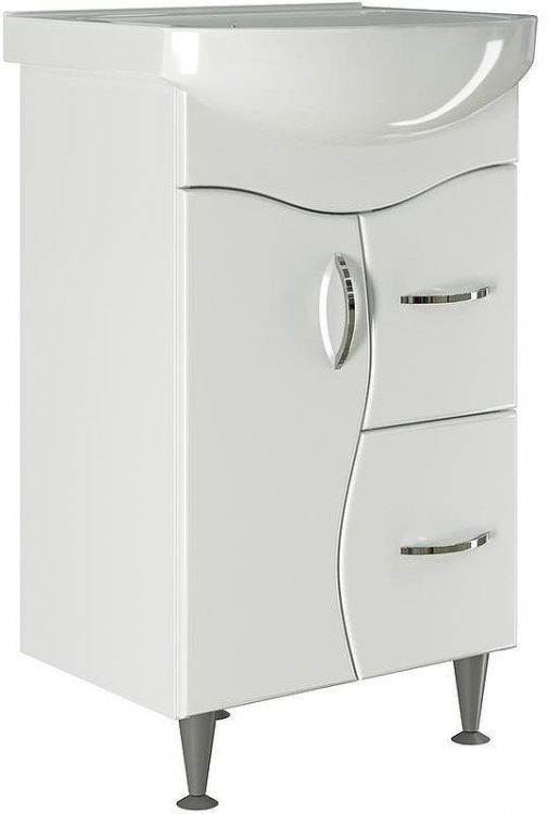 Тумба под раковину Mixline Классик 52 525508 Белая
