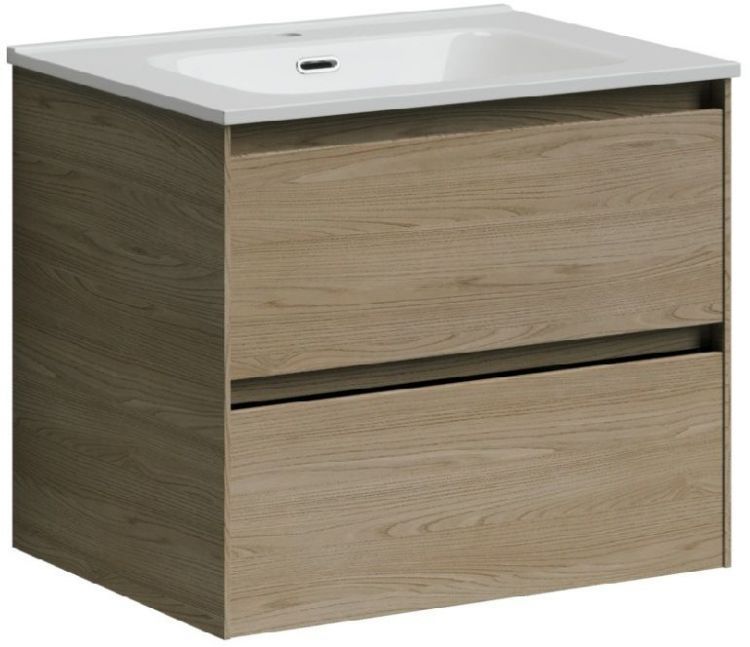 Тумба подвесная SANCOS под раковину Cento, карпатская ель 590х450х500, CN60KE Тумба подвесная SANCOS под раковину Cento, карпатская ель 590х450х500, CN60KE