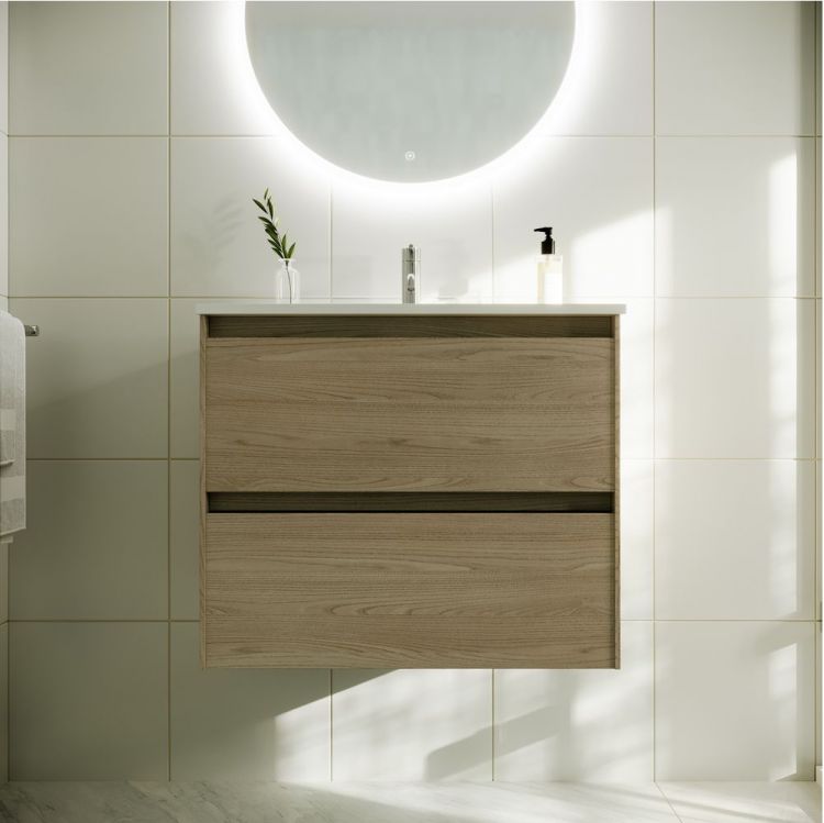 Тумба подвесная SANCOS под раковину Cento, карпатская ель 590х450х500, CN60KE Тумба подвесная SANCOS под раковину Cento, карпатская ель 590х450х500, CN60KE