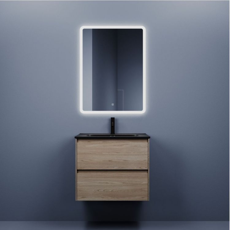 Тумба подвесная SANCOS под раковину Cento, карпатская ель 590х450х500, CN60KE Тумба подвесная SANCOS под раковину Cento, карпатская ель 590х450х500, CN60KE