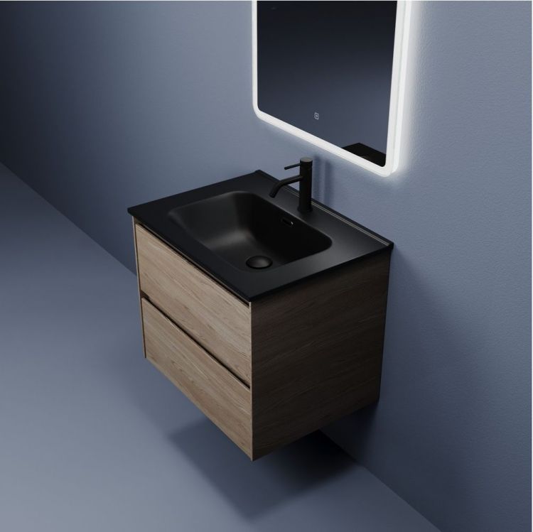 Тумба подвесная SANCOS под раковину Cento, карпатская ель 590х450х500, CN60KE Тумба подвесная SANCOS под раковину Cento, карпатская ель 590х450х500, CN60KE