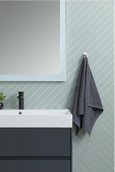 Тумба под раковину Aquanet Бруклин 85 310142 подвесная Антрацит матовый