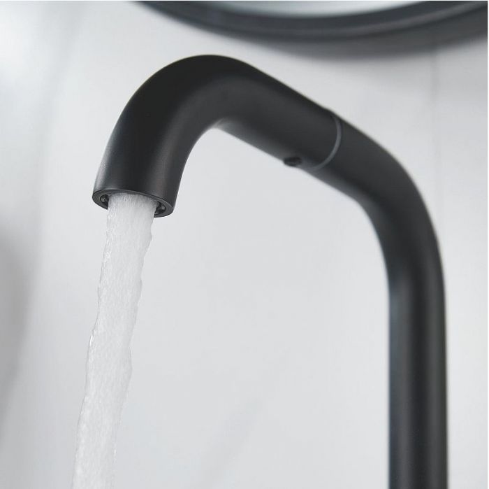 Смеситель для раковины Raffine F201H цвет Черный