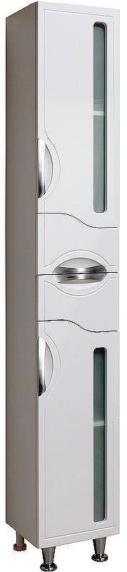 Шкаф пенал Runo Толедо 30 R 00000001037 Белый