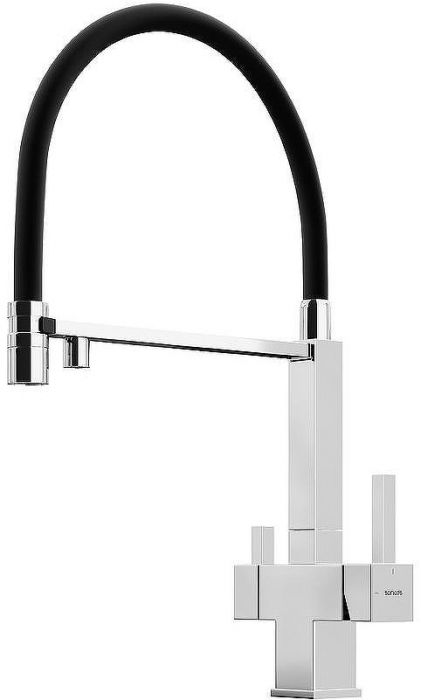 Смеситель для кухни Sancos Moro SC4006CH Хром Черный