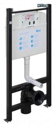 Инсталляция Roca Active 89011101B для унитаза без клавиши смыва