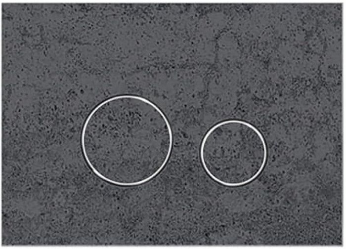 Клавиша смыва KK POL Lapis Grande V1 Orbis 350/PPK/419-00-03 Pietra Antracit