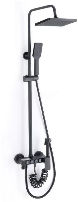 Душевая система D-Lin D10A05 цвет Черный