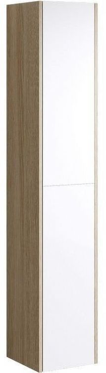 Шкаф пенал Aqwella 5 Stars Майами 30 Mai.05.03 Дуб сонома Белый