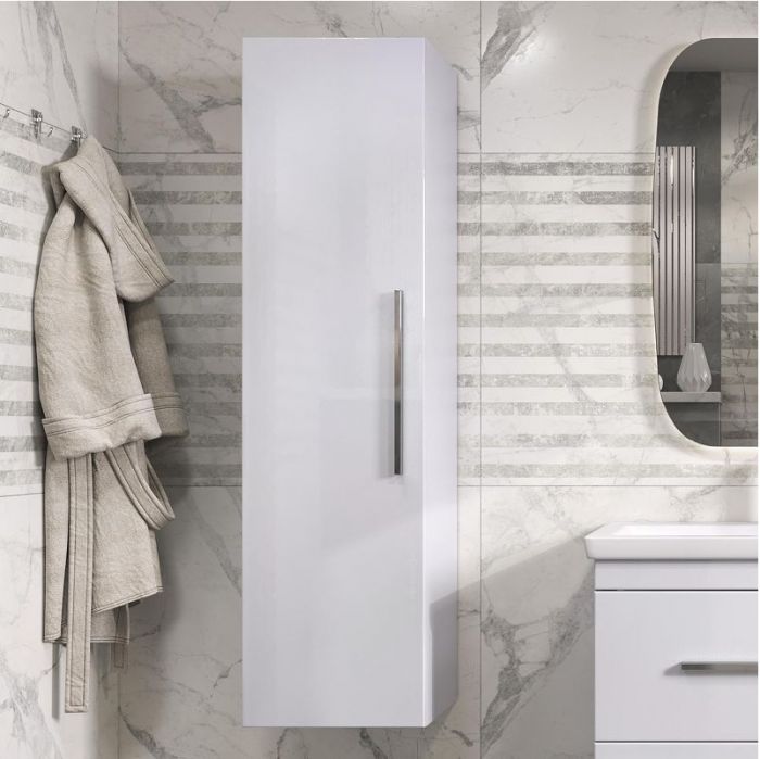 Шкаф пенал Vigo Land 40 022 подвесной цвет Белый