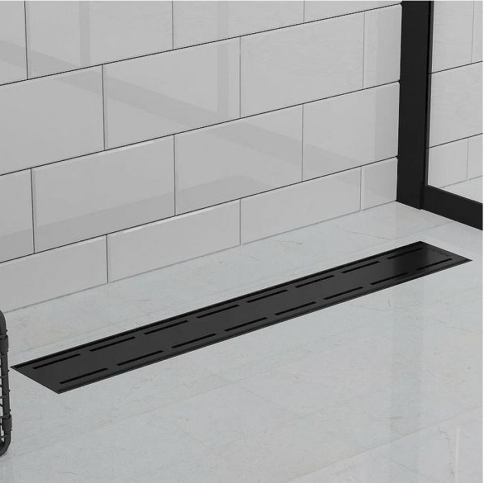 Душевой лоток Paini Line 850 CH850LC с Черной матовой решеткой