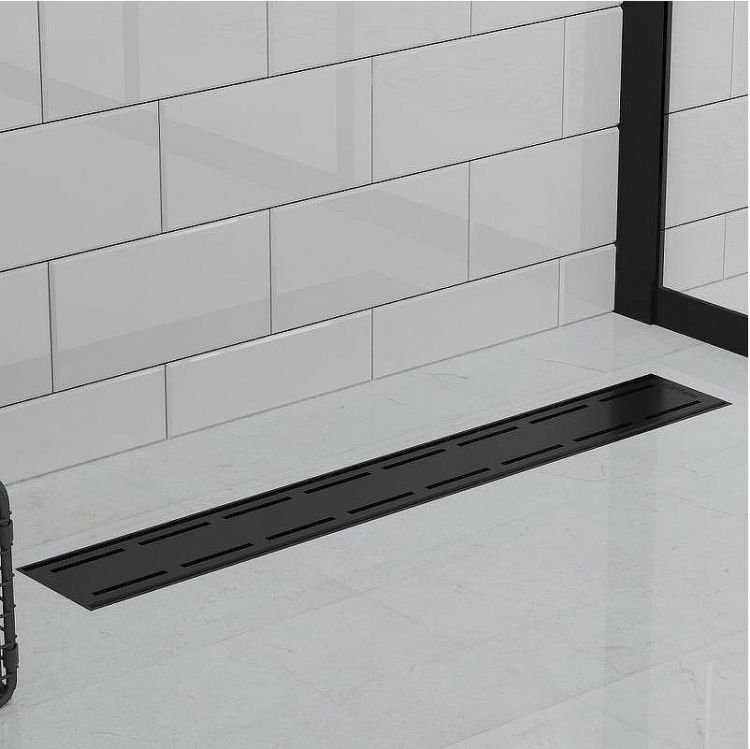 Душевой лоток Paini Line 850 CH850LC с Черной матовой решеткой