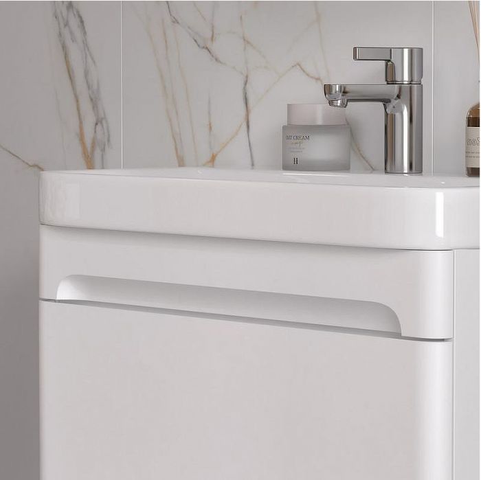 Тумба под раковину Equil Nice 60 tnNICE60.2Y-05 цвет Белый