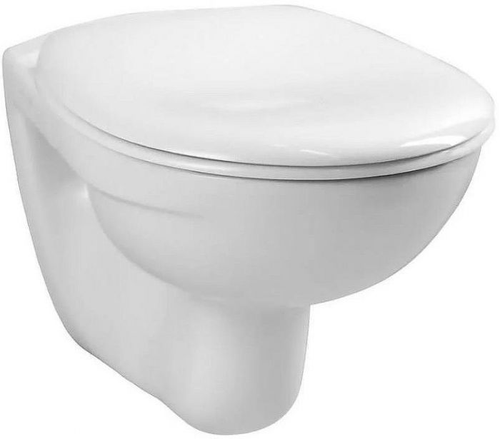 Комплект унитаза с инсталляцией Vitra Normus 9773B003-7201 с сиденьем Микролифт и Белой глянцевой клавишей смыва