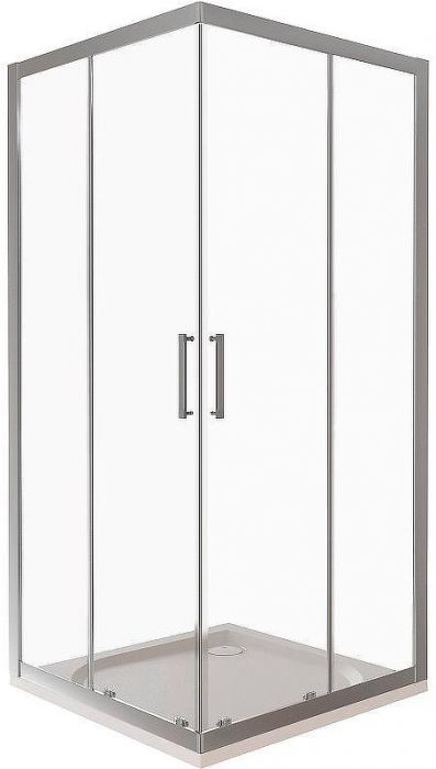 Душевой уголок Good Door Latte CR-90-C-WE 90x90 профиль Белый стекло прозрачное