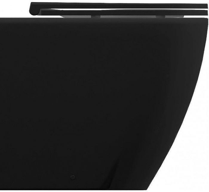 Унитаз Allen Brau Reality 4.32004.31 приставной Черный матовый без сиденья