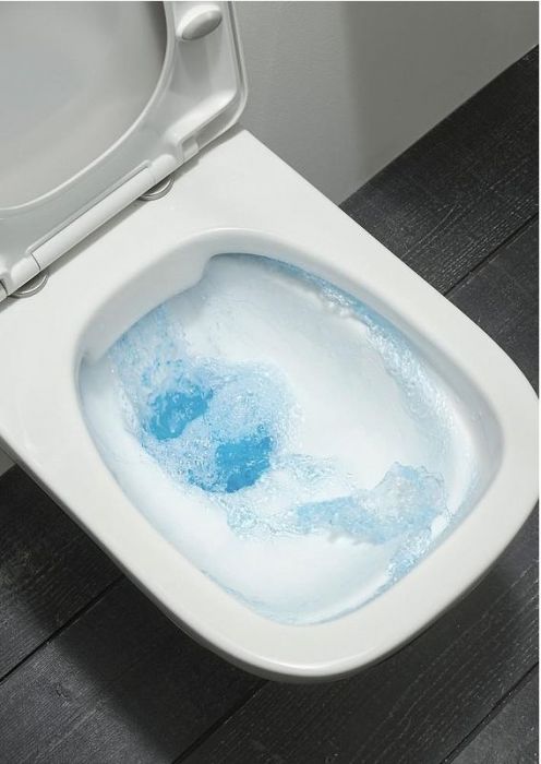 Комплект унитаза с инсталляцией Jacob Delafon Vox E21747RU-BL с сиденьем Микролифт и Черной матовой клавишей смыва